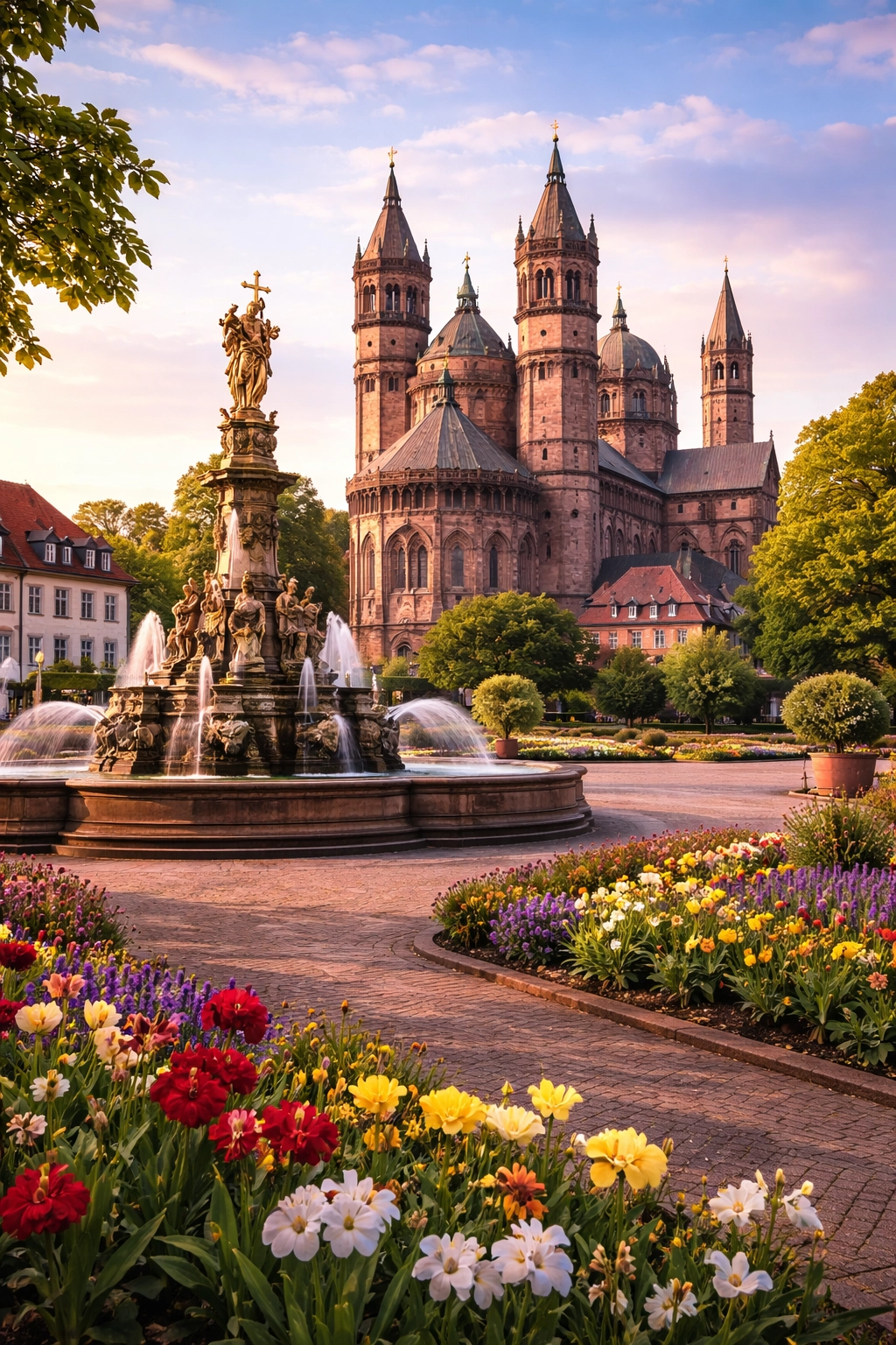 Worms Kaiserdom St. Peter – Wahrzeichen der Nibelungenstadt am Rhein